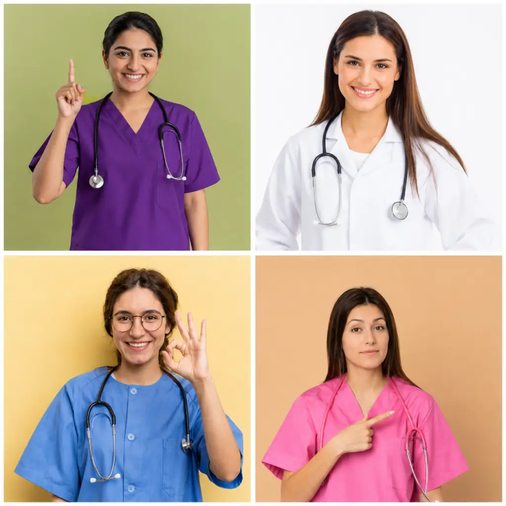 Care home uniforms NHS