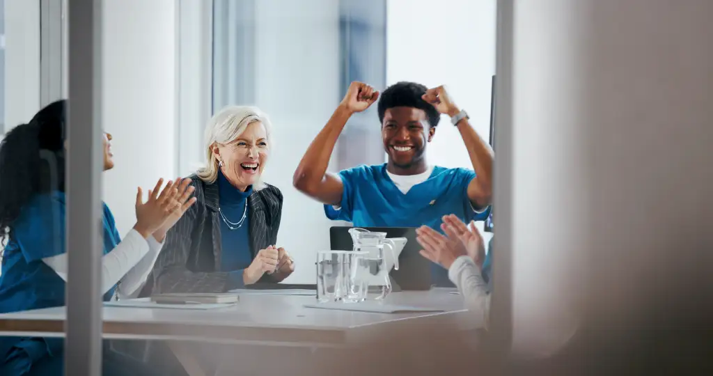 positive scenario for care workers