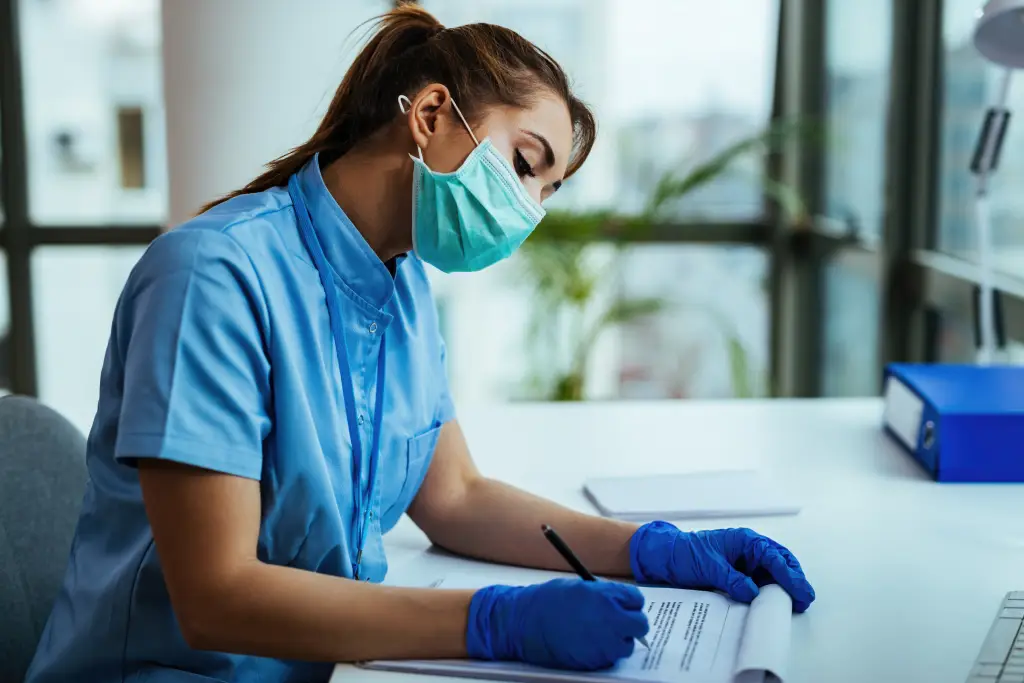 care worker report writing